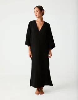 Donna Maxi Dress (Black)