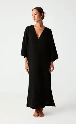 Donna Maxi Dress (Black)