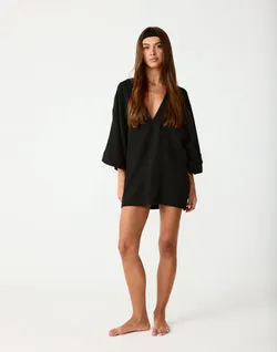 Donna Mini Dress (Black)