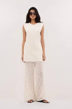 BELLE CREAM LACE PANT