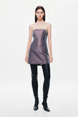 THE 'AERO' PUFFER MINI DRESS