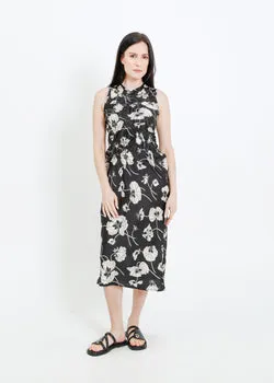 Cavalli Dress / Fragile Blooms - Black-Cream