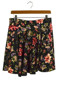 Floral Skater Skirt