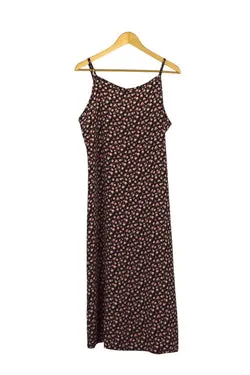 Reworked Floral Print Dress