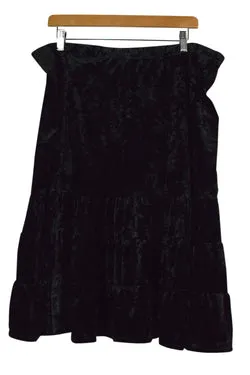 90s Velvet Skirt