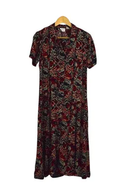 Abstract Print Dress