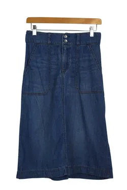 Reworked Denim Skirt