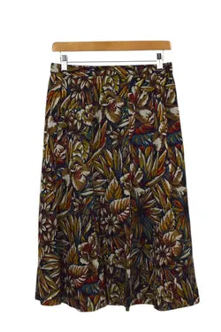 Floral Print Skirt