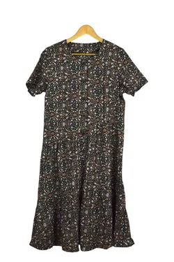 Reworked Floral Print Dress