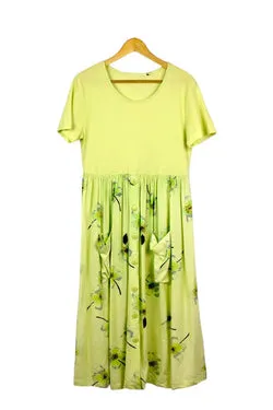 Reworked Green Dress