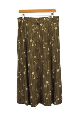 90s Sag Harbor Brand Floral Print Skirt