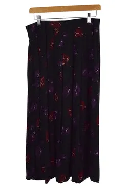 Leaf Print Skirt