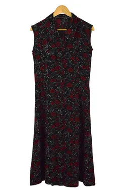 Reworked Floral Print Dress