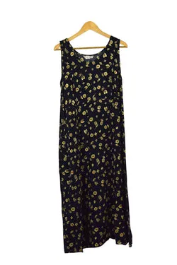 Floral Diamond Print Dress