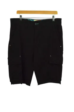 Black Cargo Shorts