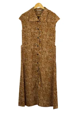 Abstract Print Dress