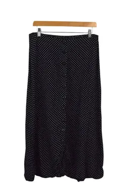 Polka Dot Print Skirt