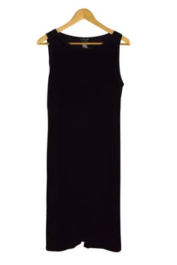 80s/90s Black Velvet Dress