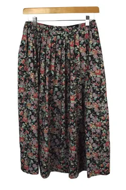 Floral Print Skirt