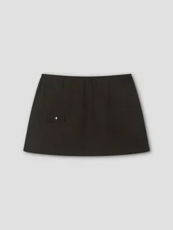 Pocket Skirt - Black