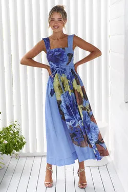 Del Sol Dress - Azure