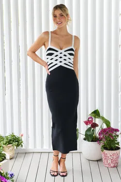 ELLIATT | Ninette Strap Column Midi Dress