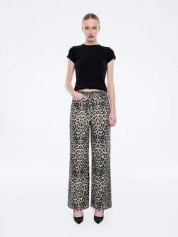 Suri Leopard Jean
