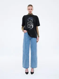 JESSIE OVERSIZED TEE PYTHON