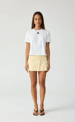 Danton Mini Skirt (Lemon)