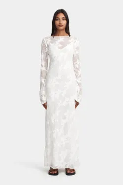 Evonna Dress White Lily