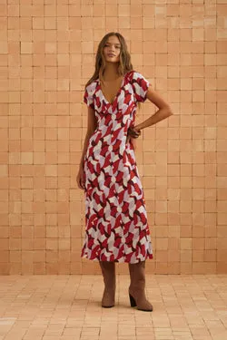Elani Dress In Sweet Pea