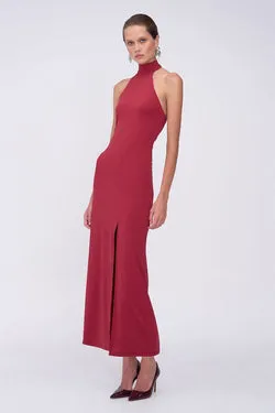 Ellie Halter Neck Maxi Dress