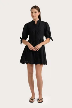 Elsa Mini Dress - Nero