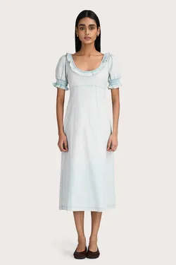 Elvira Dress - Sky Blue