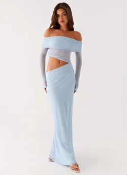 Emery Maxi Dress - Blue