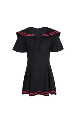 Sailor Dress - Black