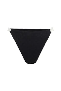 Black Magic High Rise Brief - Black/Black