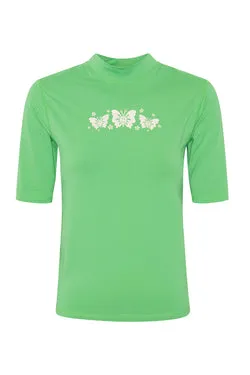 Happy Butterfly Rash Top