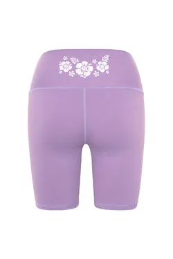 Happy Hibiscus Bike Short