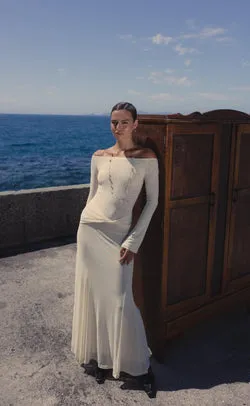 Soleil Maxi Dress (Buttermilk)