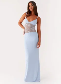 Envy Maxi Dress - Blue