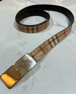 Authentic Vintage BURBERRY Belt Size 40