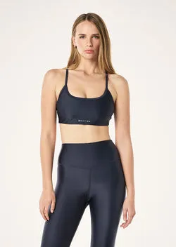 FAIRMONT SPORTS BRA IN MARINE BLUE