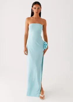 Fenway Strapless Maxi Dress - Mint