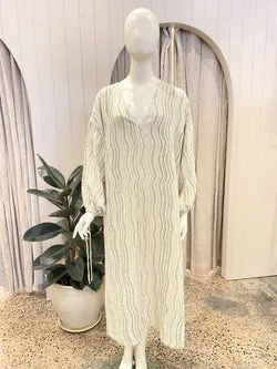 Maurie & Eve Good Energy Maxi Dress in Olive - Size 8