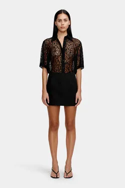 Teller Mini Skirt Black