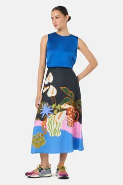 Natural Form Midi Skirt