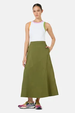 Whitney Gore Midi Skirt