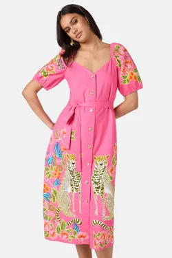 Plum Harvest Party Dress