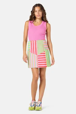 Stripe Lover Denim Skirt
